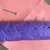 Pool noodles with nails used on police cars during 71st night of protests