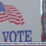 Maryland struggling with shortage of poll workers ahead of November election