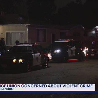 San Leandro police union concerned about increase in violent crimes