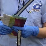 Postal workers’ union says up to 80,000 letters were held back Monday in southern Maine