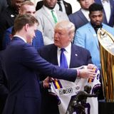 Trump says college football should happen this fall because coronavirus 'just attacks old people'