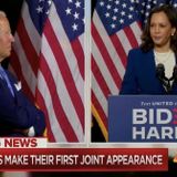 Kamala Harris, Joe Biden Hold First Speech as Running Mates