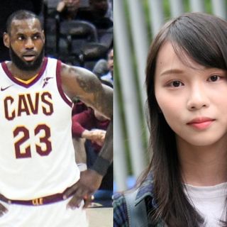 Lebron James, Say Her Name. It's Agnes Chow
