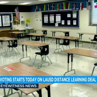 LAUSD board approves deal with teachers to start new school year with distance learning