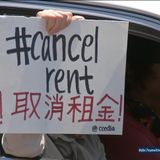 Coronavirus: Demonstrators in Los Angeles demand officials cancel rent