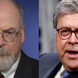 Attorney General William Barr: John Durham 'development' coming Friday