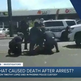 Witness video shows Phoenix police holding man on hot street before his death