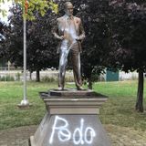 Statue of Pierre Elliott Trudeau has been defaced again in Vaughan, Ont.