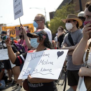 Rally against police brutality ends near Grant Park after failed attempt to walk on Dan Ryan Expressway