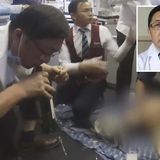 Doc saves passenger's life by sucking urine from his bladder for 37 minutes