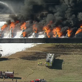 Grand Prairie plastics manufacturing plant fire contained, mostly extinguished