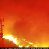 Hundreds of wildfires tear through California