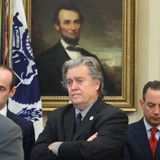 Former Trump adviser Steve Bannon was cruising the Connecticut coast on mega yacht when federal agents charged him Thursday morning with embezzling border wall money