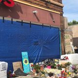 George Floyd mural defaced; suspect apprehended by volunteer security - Minnesota Reformer