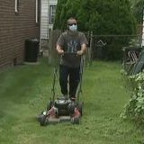 Laid-off advertising executive mows lawns for seniors at no charge