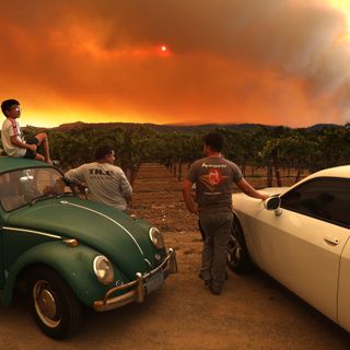 'We're trapped': Californians now face the dual nightmare of wildfires and a pandemic