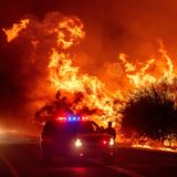 Western wildfires: Evacuations in California and Oregon as destructive fire outbreak engulfs region