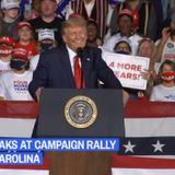 President Trump Overwhelmed as Thousands of Supporters Chant "We Love You!" at North Carolina Rally (Video)