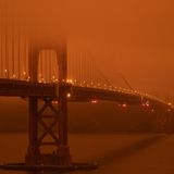 In Pictures: Dull orange sky as wildfires rage across western US