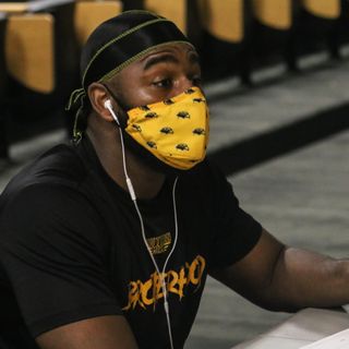 How did Southern Miss football players spend the Sept. 11 anniversary? Registering to vote