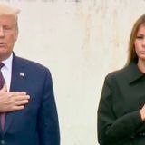 'Don’t know the words': Donald and Melania Trump slammed for not being able to recite Pledge of Allegiance on 9/11