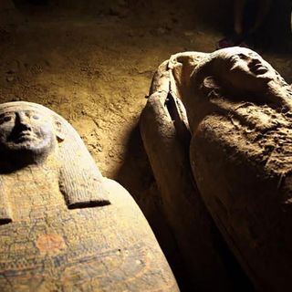 13 mysterious mummies discovered in Egyptian well