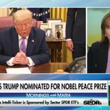 Trump nominated for Nobel Prize for peace deal between Israel