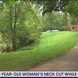 Man charged after 80-year-old woman's neck slashed in 'random attack'