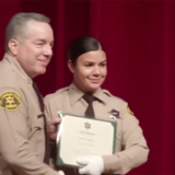 Hero L.A. cop who saved partner in shooting is mother, ex-librarian and recent police graduate