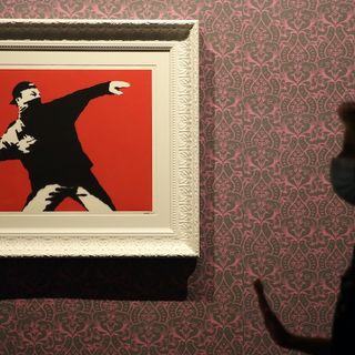 Banksy loses trademark for iconic work created in Jerusalem