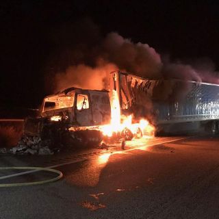 1 dies in head-on collision with semi-trucks on I-84 crash near Wendell