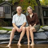 With climate change, Minnesotans fight for homes and cabins on a runaway lake