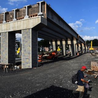 Purple Line construction stops as builders prepare to quit