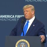 President Donald Trump lays out vision for America First Healthcare Plan during Charlotte, NC event