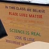 Black Lives Matter Sign In Middletown Classroom Ignites Debate