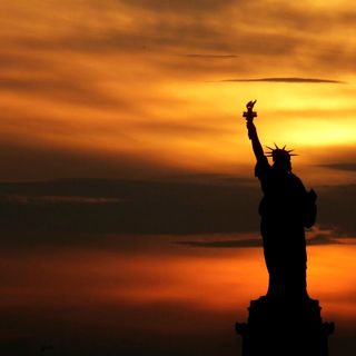 The Statue of Liberty and Washington Monument, symbols of freedom, shuttered due to coronavirus