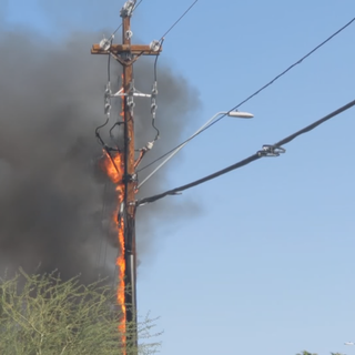 Power pole arson causes major internet outage for Cox customers in north Phoenix