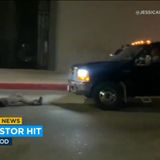 Video: Hollywood protesters, drivers involved in violent confrontations