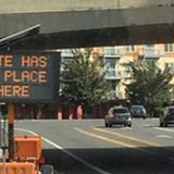 PBOT signs along I-5 to show 'Hate Has No Place Here,' 'Black Lives Matter' on Saturday