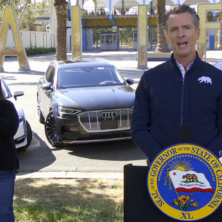 California governor signs executive order to ban gas-powered cars and trucks