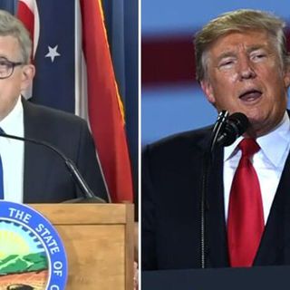 Ohio Gov. Mike DeWine won’t condemn Trump’s refusal to say he’ll respect election results