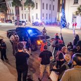 Charleston police arrest 2 men with multiple weapons after confrontation with protesters