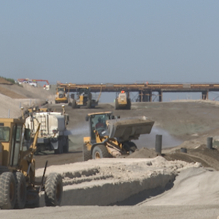 With new California border crossing in the works, connecting highway also takes shape