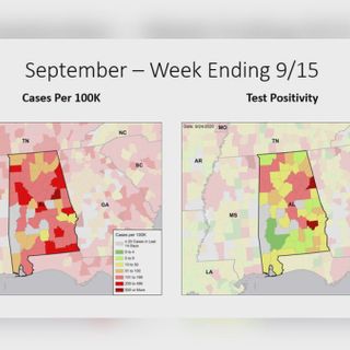 COVID-19 map data suggests mask mandate is working