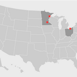 Map: President Trump’s travels the week he tested positive for Covid-19