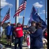 Americans Bring Rally To Trump...Large Crowd Stands Outside Walter Reed Hospital, Chants "Four More Years!" [VIDEO]