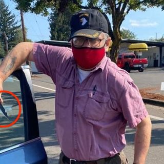 VIDEO: Democrat Party Official Pulls Knife On "Women for Trump" Supporters In Portland