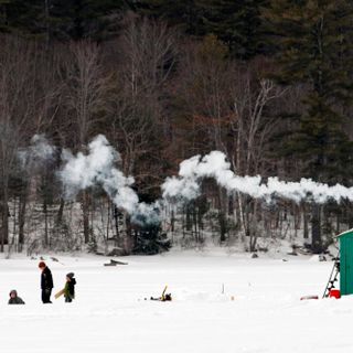 A Farewell To Ice Fishing? Climate Change Leads To Less Lake Ice