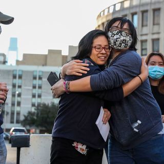 Philly Asian American leader arrested on littering, trespass charges related to protest weeks ago at Va. home of ICE director