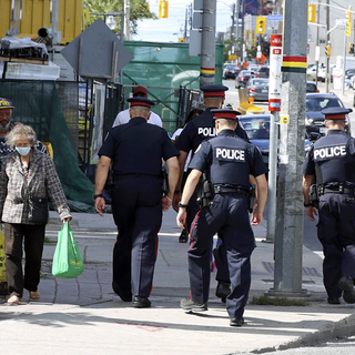 Fewer than half of Canadians feel safer when they see a police officer, poll finds